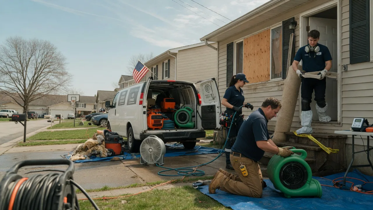 Water Damage Restoration in Midway, TX near me